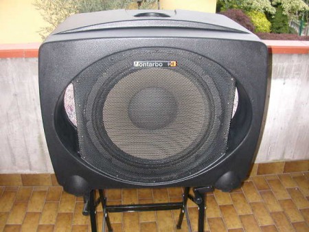 SUBWOOFER MONTARBO SW540 AMPLIFICATO STEREO VENDUTO