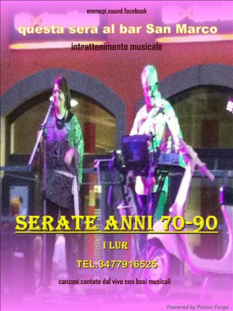 Serate musicali anni 70/90